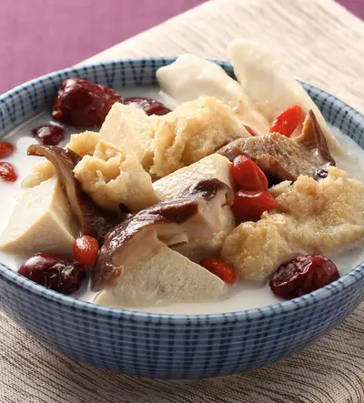 豆乳素肉溫補煲