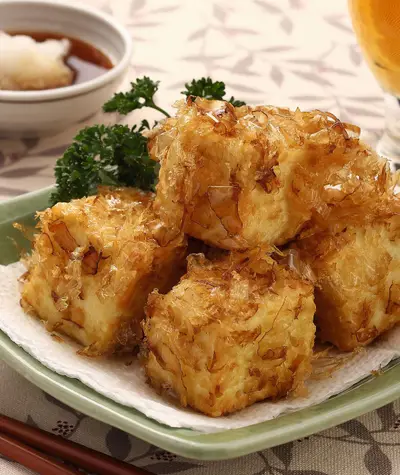 日式柴魚炸豆腐(1)