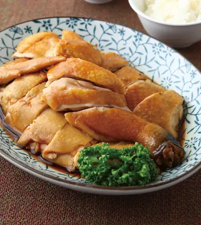 鮑汁雞