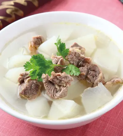 蘿蔔牛肉湯