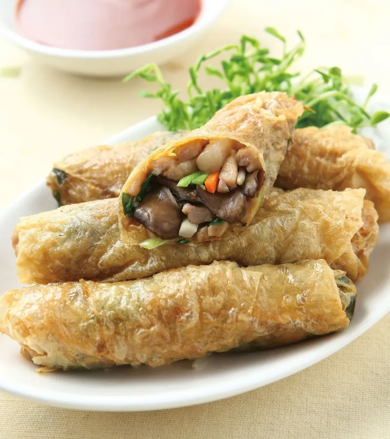 腐皮捲舞菇