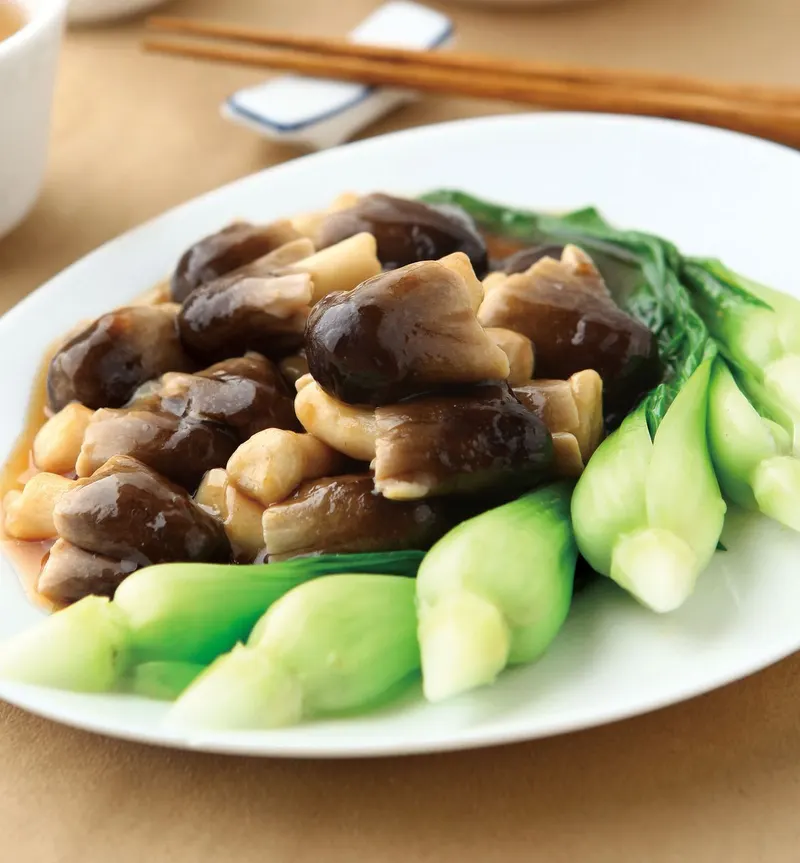 蠔油草菇