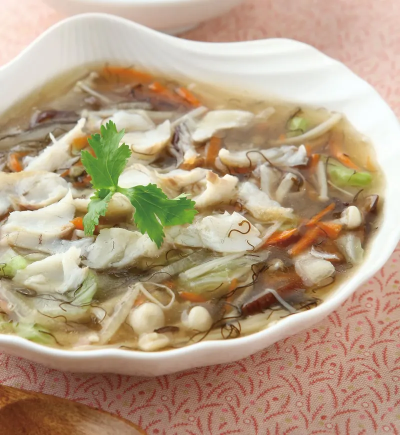 髮菜魚羹(1)