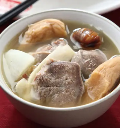 金銀菜煲豬舌