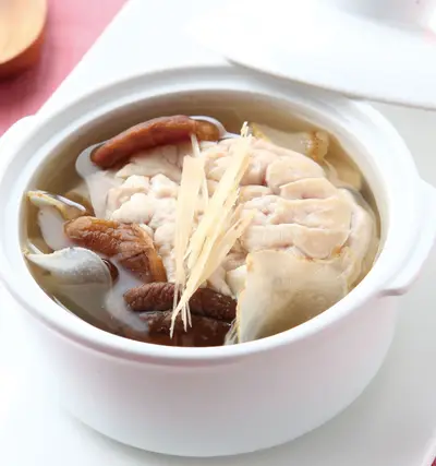 香菇天麻豬腦湯