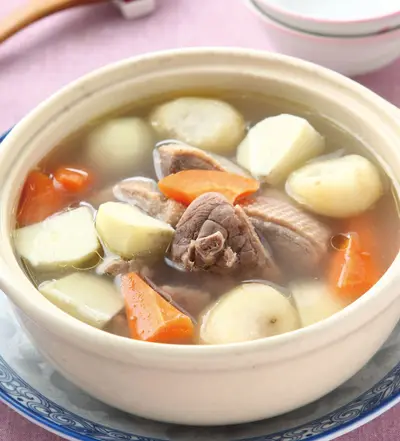 荸薺慈菇煲鴨湯