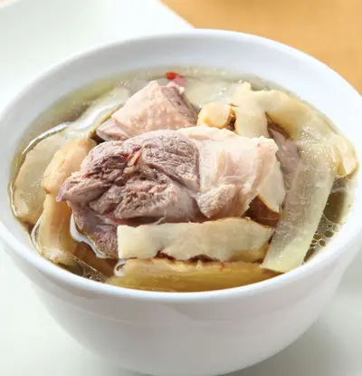 洋蔘玉竹煲鴨湯