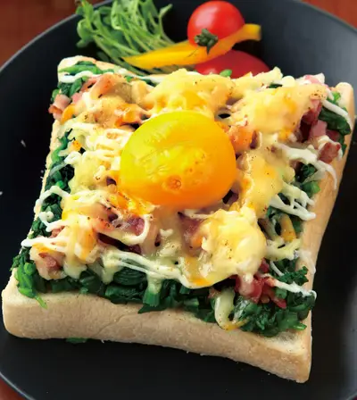 月見土司pizza