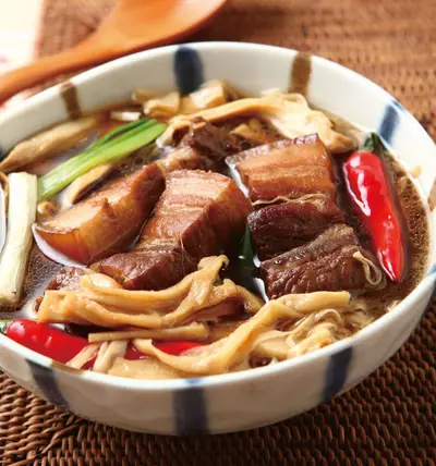 筍干滷肉(2)