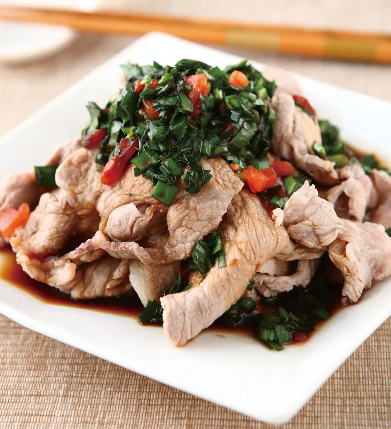 韭香涮肉片