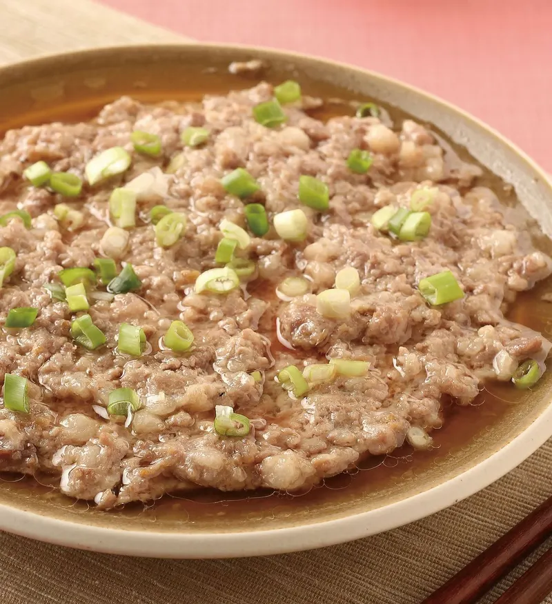 鹹魚蒸肉餅