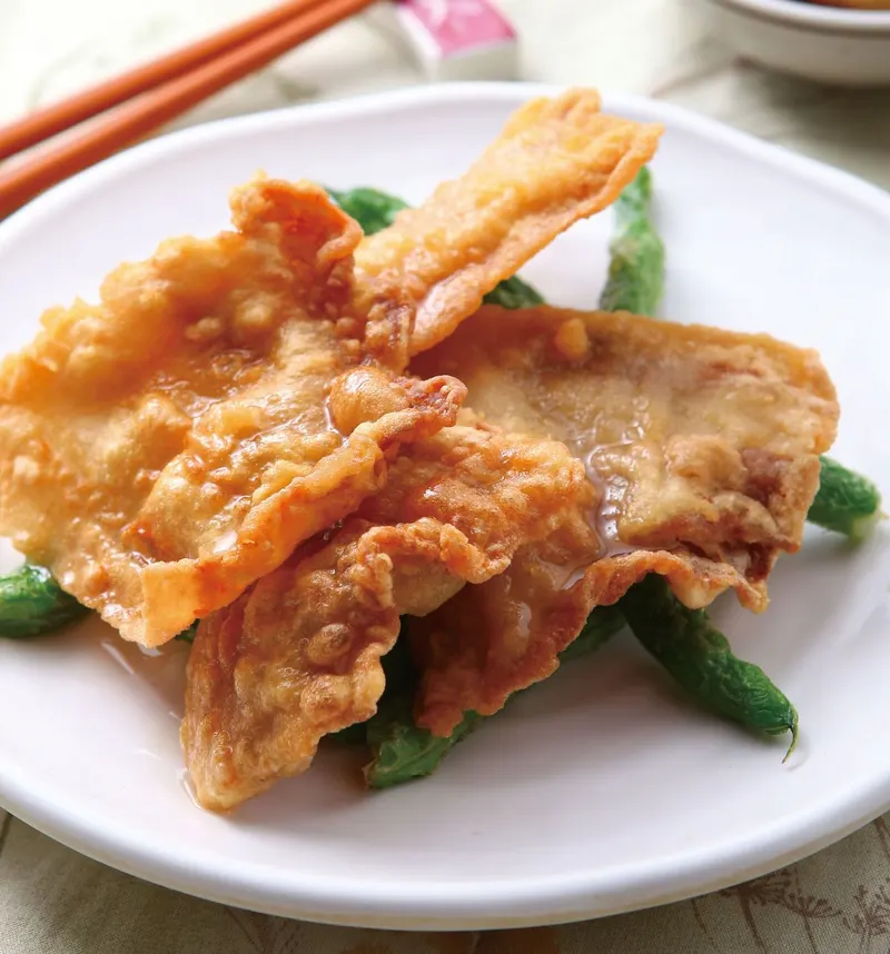 日式肉片天婦羅