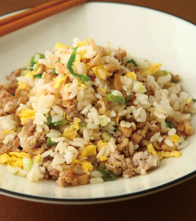 菜埔肉末蛋炒飯