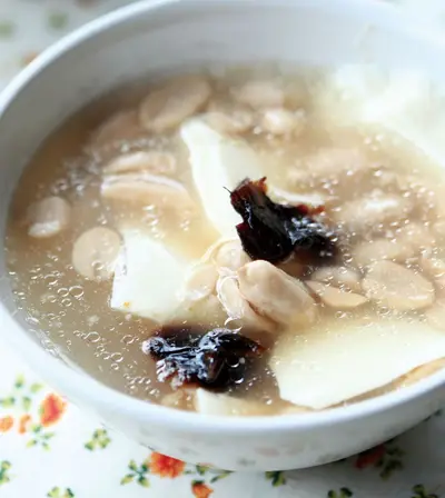 花生仁湯豆腐腦