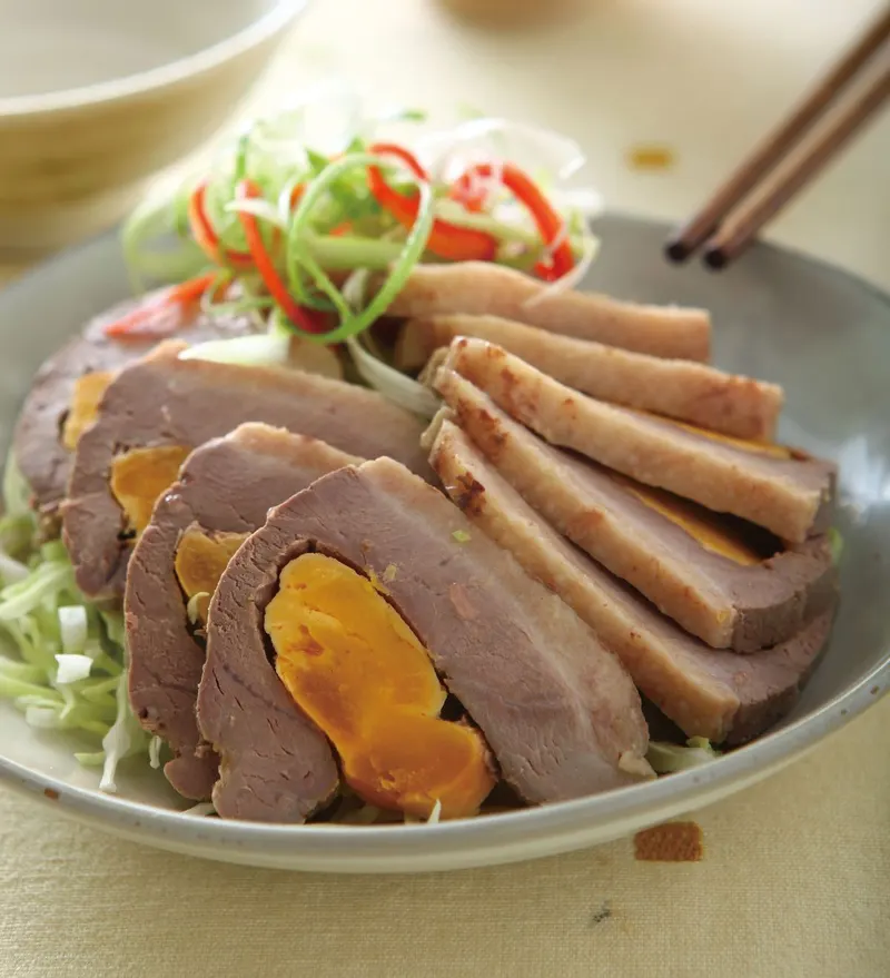 蛋黃鴨肉