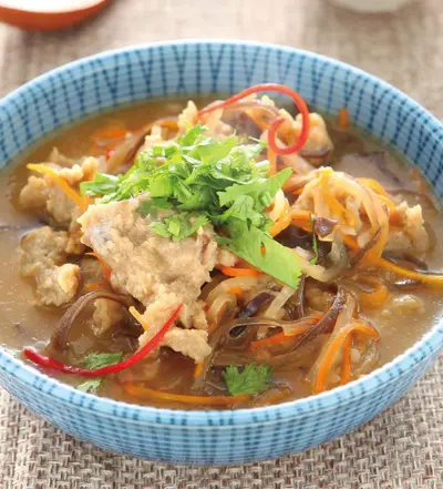 三絲肉羹