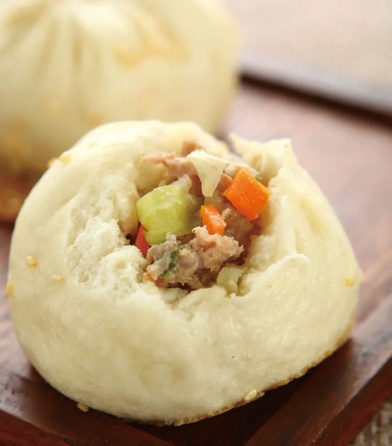 高麗菜肉煎包