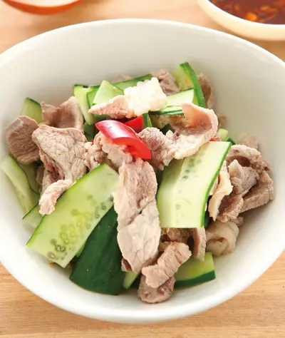 黃瓜肉片