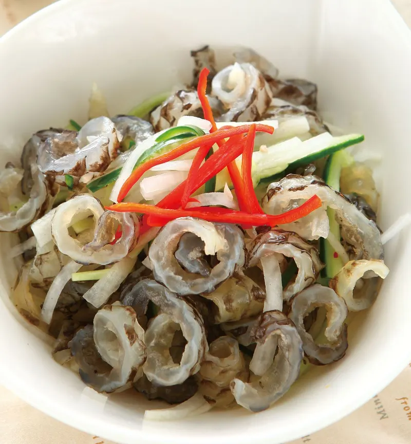 辣拌魚皮