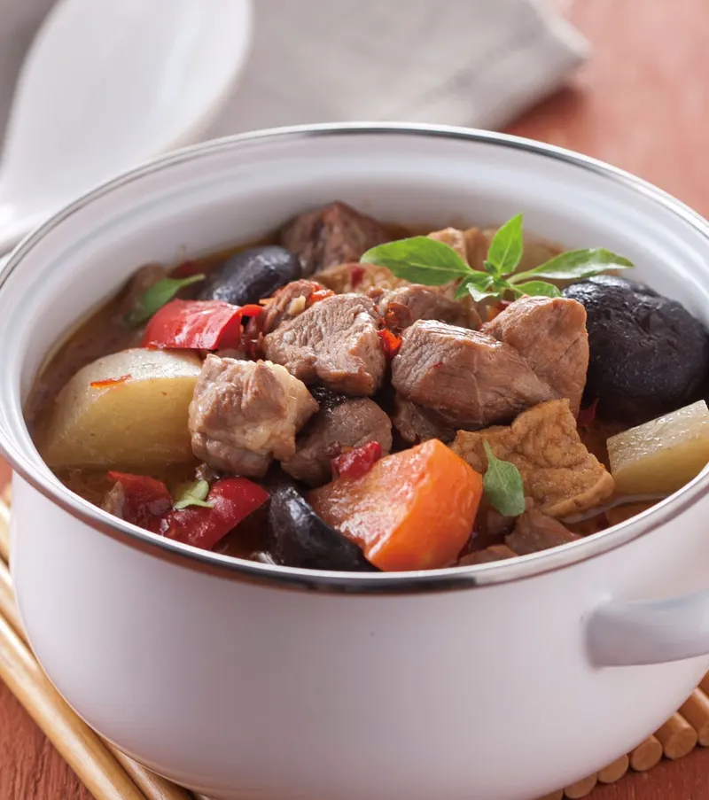 蘿蔔燒肉(4)