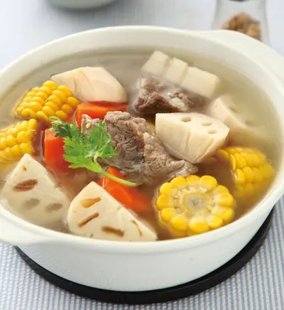 蓮藕玉米湯