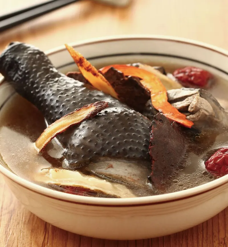 山葡萄雞湯