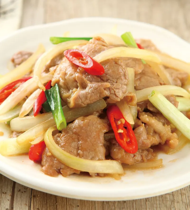 蔥爆豬肉
