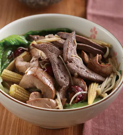 麻油肝腰鍋