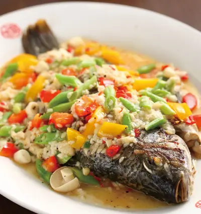 酒釀燒全魚
