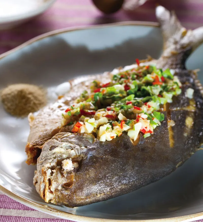 椒鹽銀鯧魚