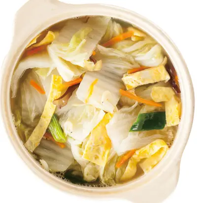 蛋皮滷白菜