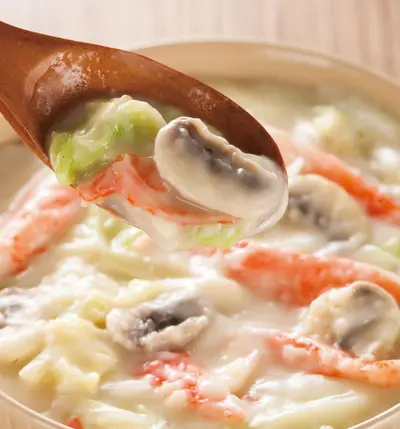蟹肉奶油燴白菜