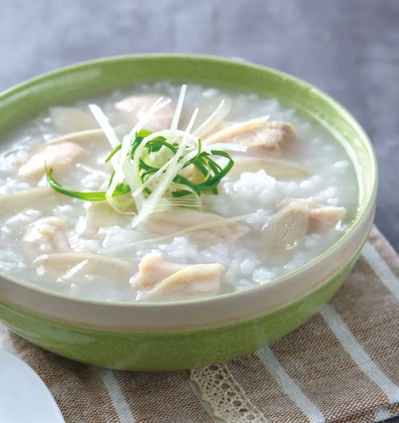 牛蒡魚片粥