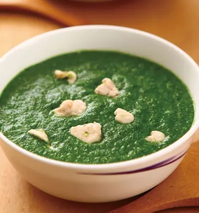 野菜雞米濃湯