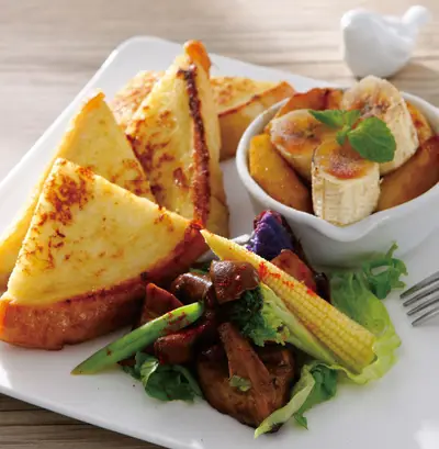 油醋熱野菇沙拉