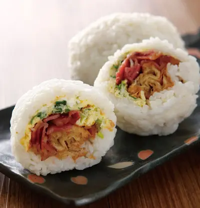 培根蔥蛋飯糰