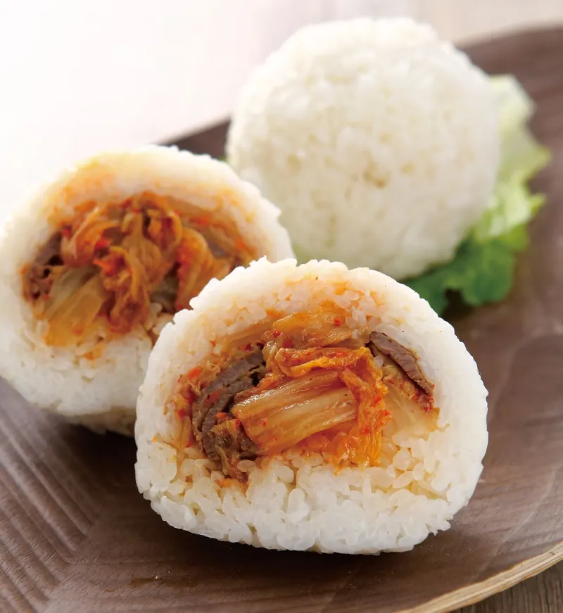 泡菜牛肉飯糰