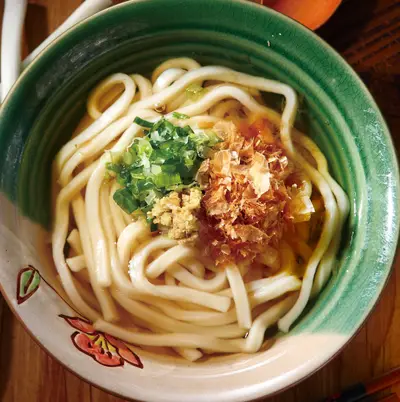 薑味柴魚花烏龍麵