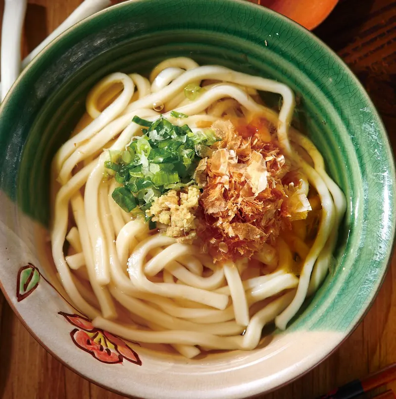 薑味柴魚花烏龍麵