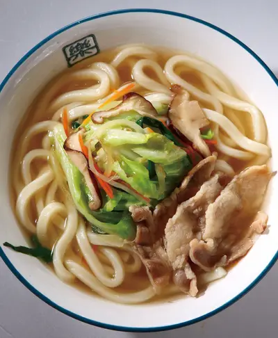 什錦野菜烏龍麵