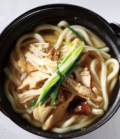 鹽味什錦菇烏龍麵