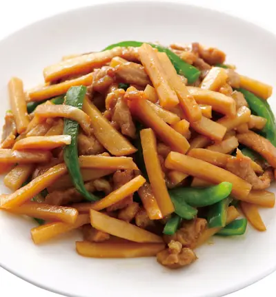 筍香炒肉絲