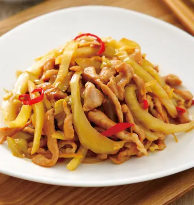 酸菜肉絲