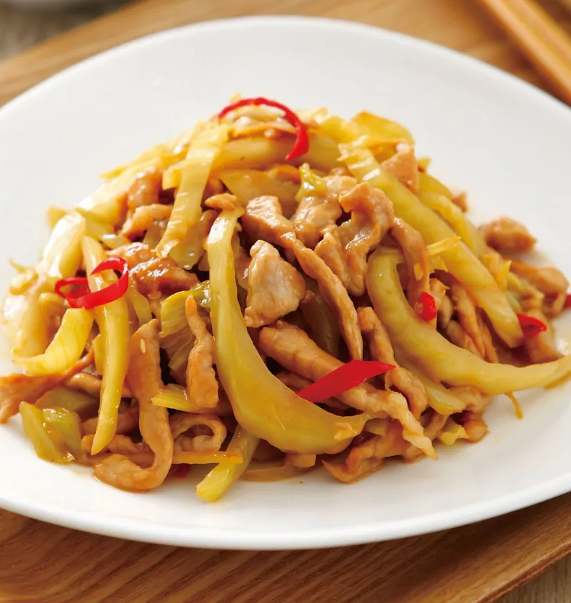 酸菜肉絲