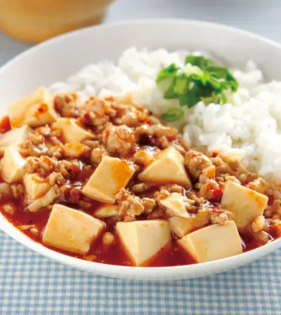 麻婆豆腐拌飯