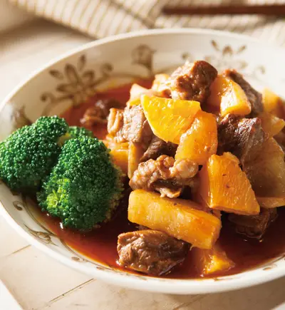 果汁燒牛肉