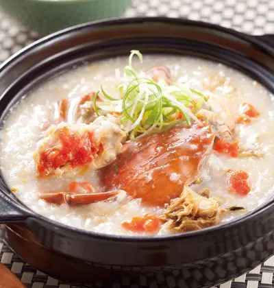 鮮蟹粥