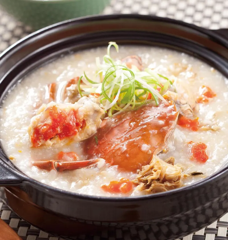 鮮蟹粥
