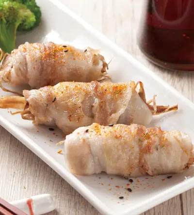 牛蒡烤肉卷