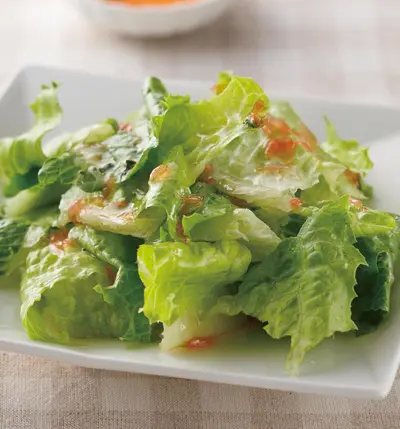 葡萄柚油醋醬蘿蔓生菜